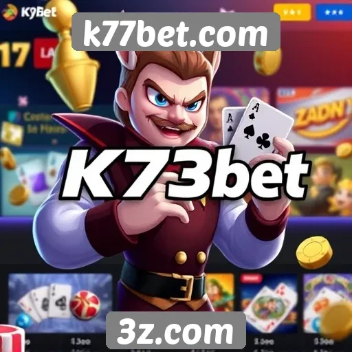 Variedade de jogos disponíveis no k77bet.com