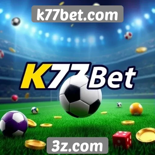 Variedade de jogos disponíveis em k77bet