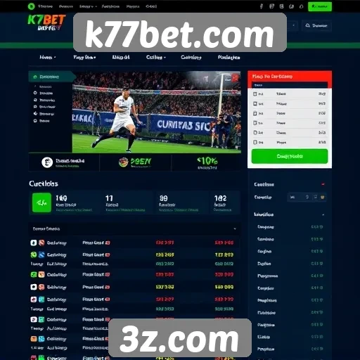 Experiência do usuário no site k77bet.com